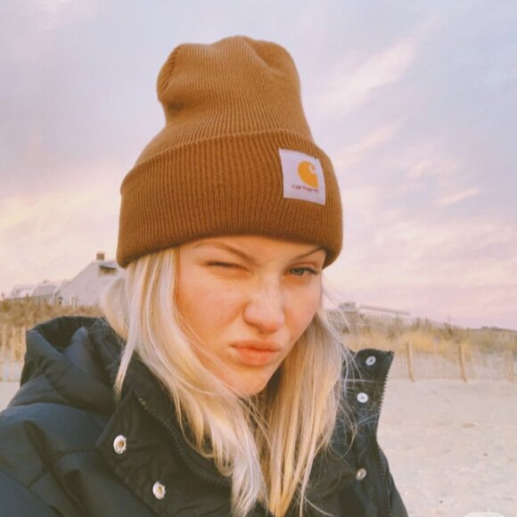 Knit Cuffed Beanie (new) - Picture 3 of 4